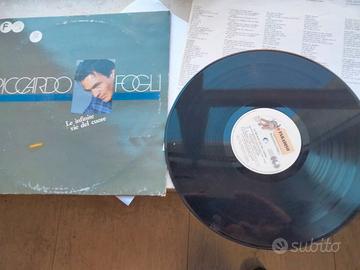 LP 33 giri Riccardo Fogli " Le Infinite Vie Del Cu