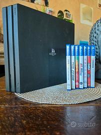 ps4 pro 1TB con giochi