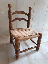 Sedia Bassa Anni 40 Design, Vero Affaree