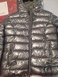 piumino grigio lucido douplefax 