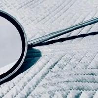 Specchietto moto vespa scooter cromato sx