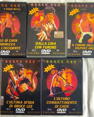 DVD Bruce Lee Originali Nuovi Kung Fu