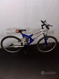 Biciletta ruota sgonfia