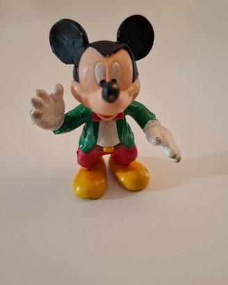 Statuetta vintage in PVC di Topolino anni '70-'80
