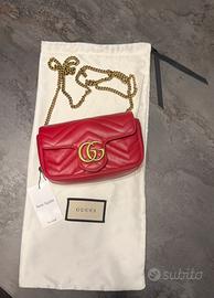 Gucci Marmont rossa come nuova