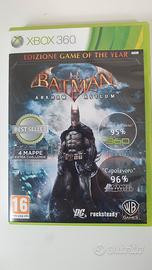 videogioco xbox 360 Batman arkam asylum