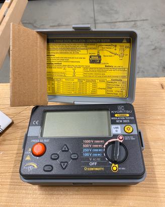 Misuratore d’isolamento Kyoritsu Kew 3023