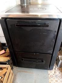 Cucina stufa a legna
