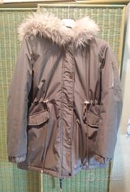 Parka invernale con cappuccio