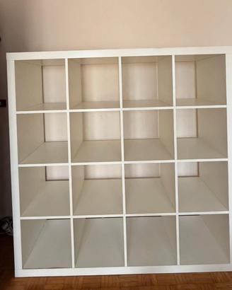 Libreria Scaffale Kallax Ikea 4x4 Bianco