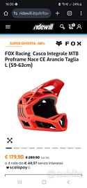 casco fox mtb dawnhill taglia L 