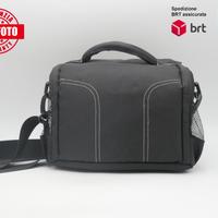 Borsa fotocamera nera