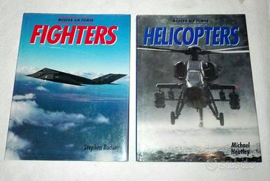 libri aerei caccia ed elicotteri