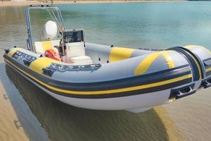 Gommone 9 posti + motore Johnson + carrello