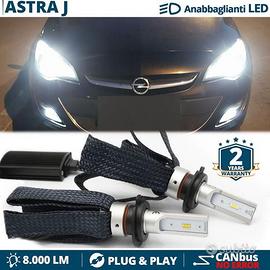 Kit Luci LED H7 Opel ASTRA J ANABBAGLIANTI CANBUS