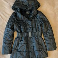 Piumino nero di marca NEWPENNY giacca trapuntata