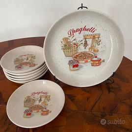Set Piatti Spaghetti  in Ceramica Stovit