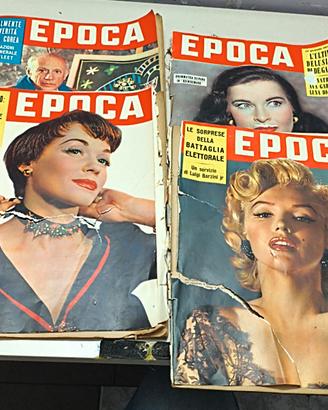 Lotto 4 Riviste EPOCA 1953