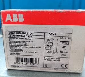 Interruttore magnetotermico differenziale DS202CR