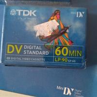 Cassetta mini DV Tdk nuova