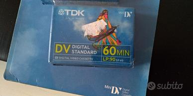 Cassetta mini DV Tdk nuova