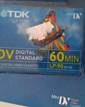 Cassetta mini DV Tdk nuova