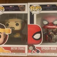 Funko pop Marvel Spider man e Doctor strange