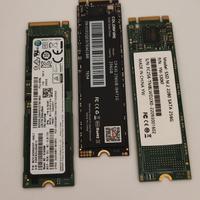 Lotto 3 SSD M2 da 256gb testati e Funzionanti