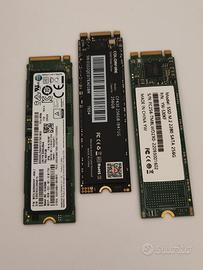 Lotto 3 SSD M2 da 256gb testati e Funzionanti