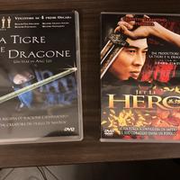 2 DVD La tigre e il dragone e Hero