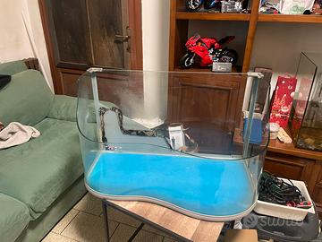 Acquario per pesci e tartarughe