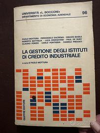 Gestione istituti credito industriale