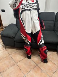 Tuta moto professionale