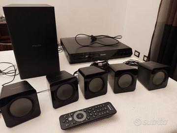 Lettore DVD e home theatre 5.1 Philips