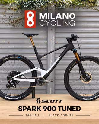 SCOTT SPARK 900 TUNED    TG L - NO PERMUTA