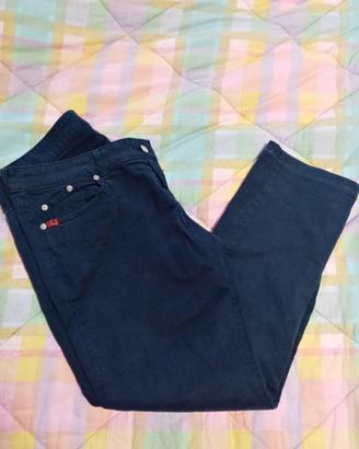 Pantaloni donna blu Tg 48. Robe di Kappa. 