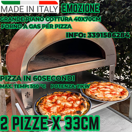 Forno a gas per pizza Emozione Grande forno pizza