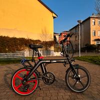 Bici elettrica pieghevole A1 Elegance + Lucchetto