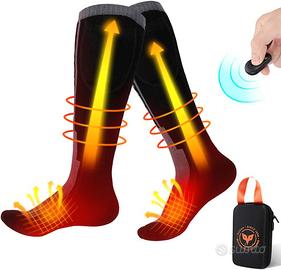 Calze Termiche Riscaldate Ricaricabili, NUOVE