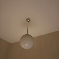 Lampadari a sfera in vetro bianco