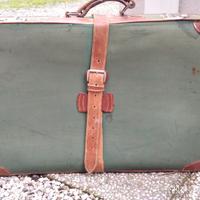 Valige vintage in pelle/cuoio anni 70