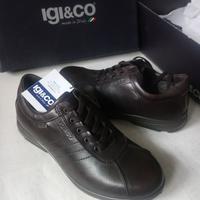 Scarpe eleganti igi&co, pelle di vitello numero 39