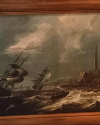 riproduzione quadro marina 