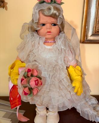 Bambola LENCI sposa