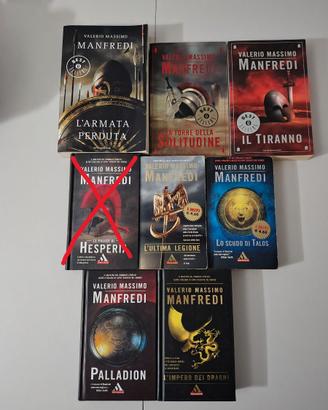 Romanzi storici di Valerio Massimo Manfredi