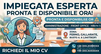Impiegata Amministrativa / Segretaria