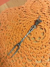 forchettina in argento 800