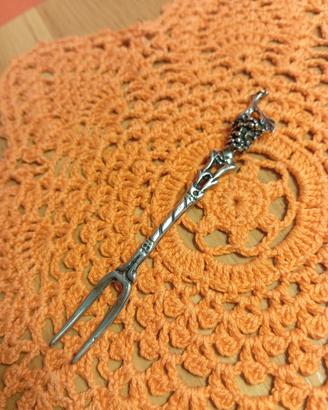forchettina in argento 800