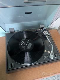 giradischi vintage Pioneer PL- 12D finitura legno
