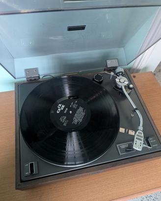 giradischi vintage Pioneer PL- 12D finitura legno